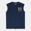 DHILLS 3D Navy Tank Top